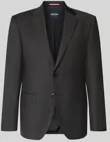 HECHTER PARIS Slim fit colbert met klepzakken model 'Birdseye'