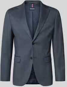 HECHTER PARIS slim fit colbert met viscose