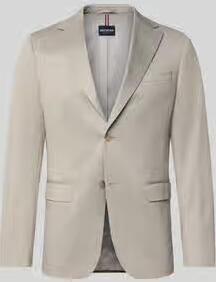 HECHTER PARIS slim fit colbert met viscose