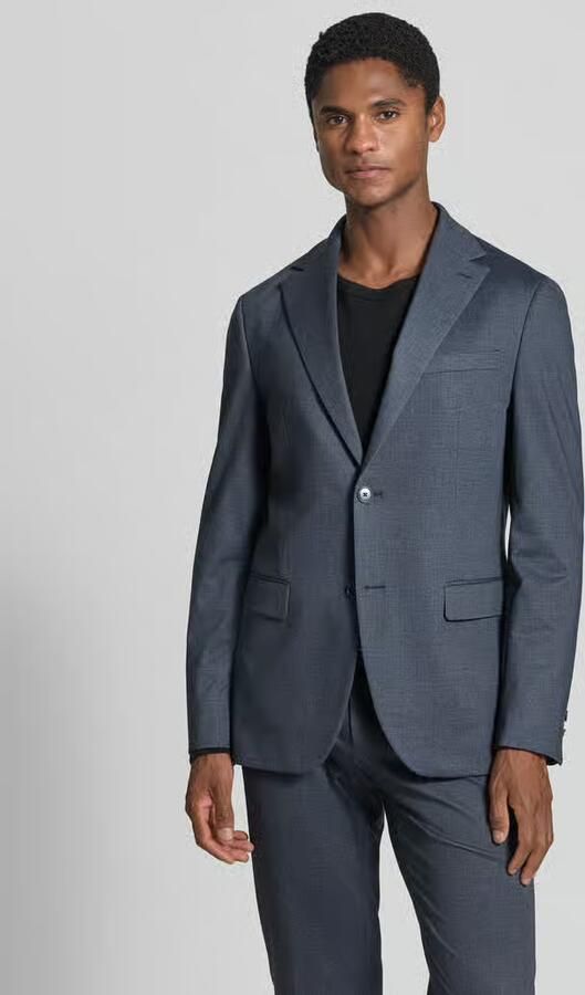HECHTER PARIS slim fit colbert met viscose - Foto 2