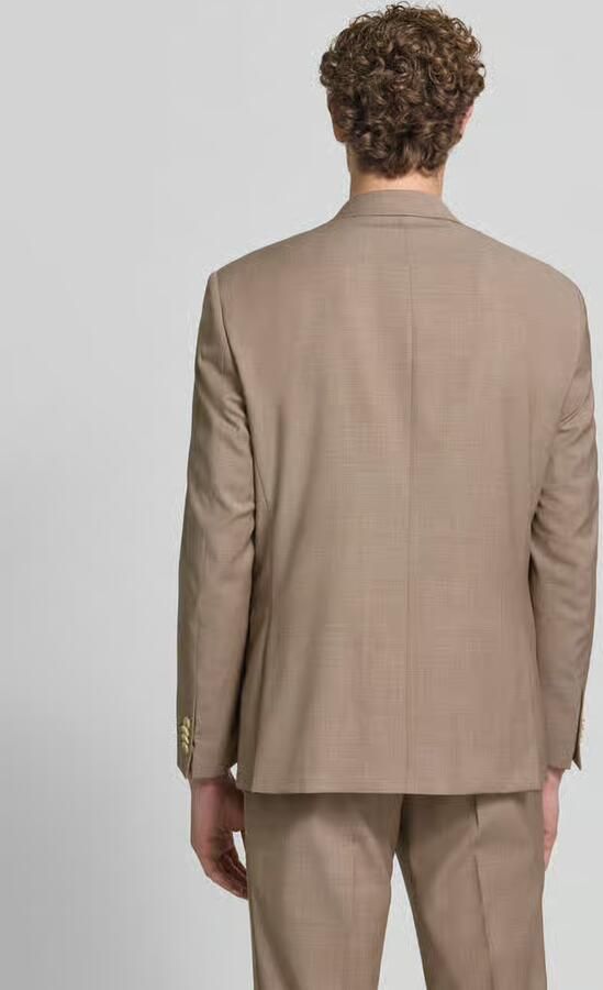 HECHTER PARIS Slim fit pak van scheerwolmix - Foto 2