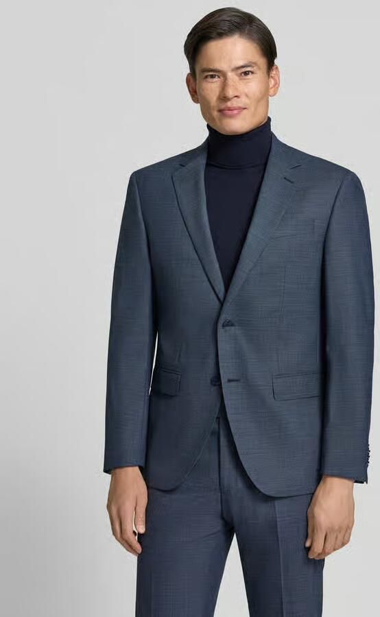 HECHTER PARIS Slim fit pak van scheerwolmix - Foto 3