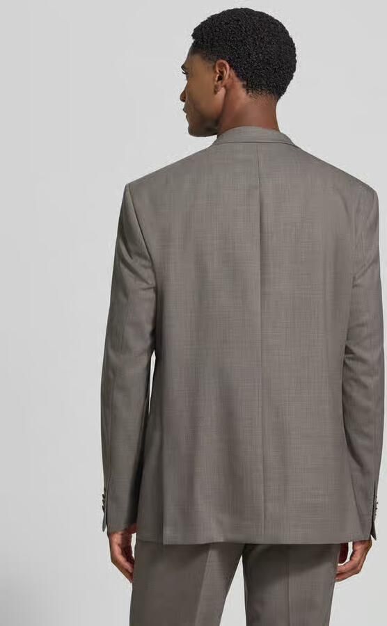 HECHTER PARIS Slim fit pak van scheerwolmix - Foto 3