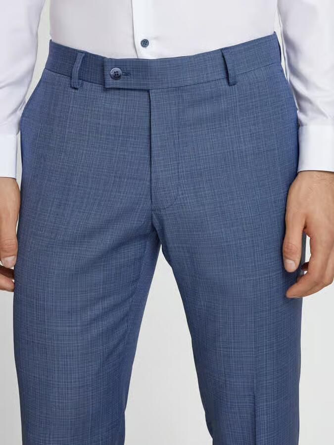 HECHTER PARIS Slim fit pantalon met persplooien