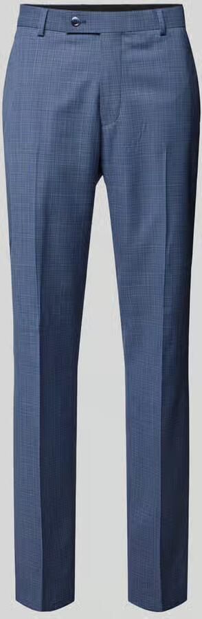 HECHTER PARIS Slim fit pantalon met persplooien - Foto 4