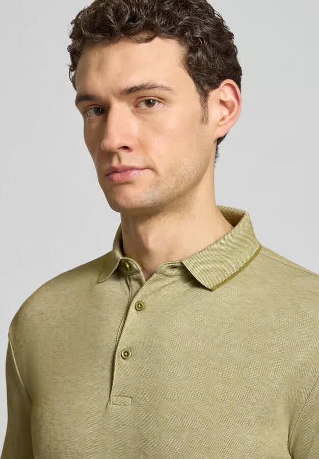 HECHTER PARIS slim fit poloshirt met labeldetail - Foto 3