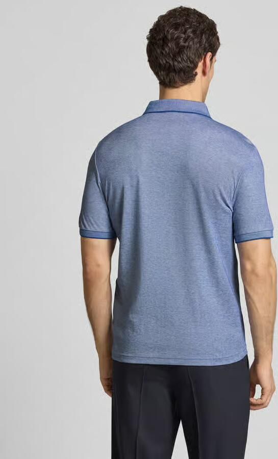 HECHTER PARIS slim fit poloshirt met labeldetail - Foto 2