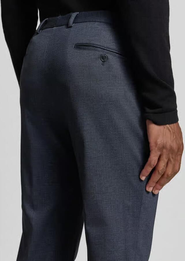 HECHTER PARIS straight fit stoffen broek met katoen-aandeel - Foto 3