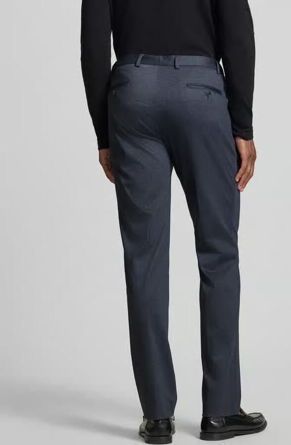HECHTER PARIS straight fit stoffen broek met katoen-aandeel