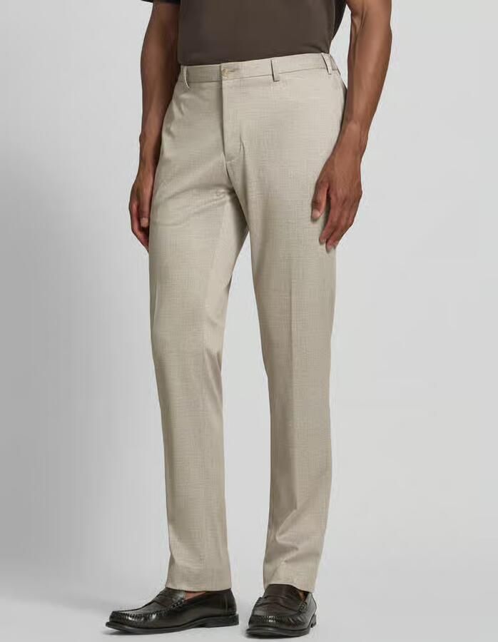 HECHTER PARIS straight fit stoffen broek met viscose - Foto 3