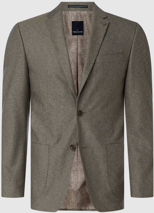 HECHTER PARIS Modern fit colbert met twee knopen en stretch