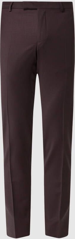 HECHTER PARIS Shape fit pantalon met scheerwol