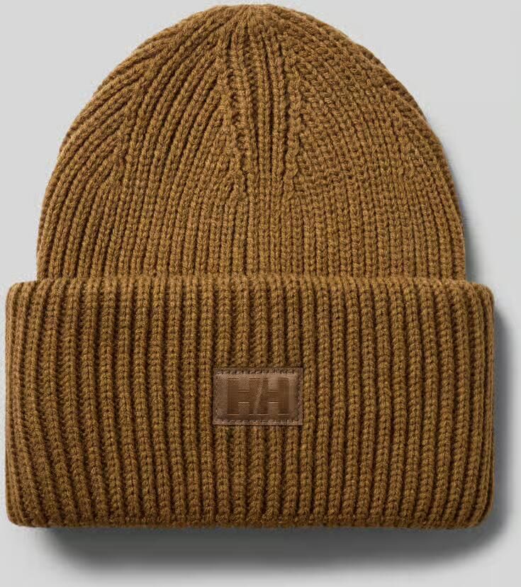 Helly Hansen Beanie in tricotlook met logopatch