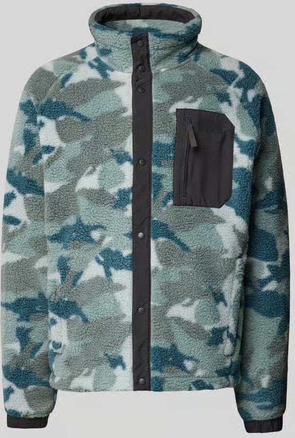 Helly Hansen Sherpa jacket met borstzak model 'Panorama Printed Pile' - Foto 2