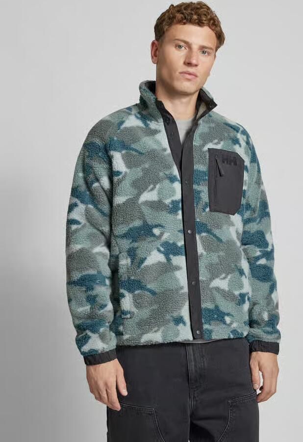 Helly Hansen Sherpa jacket met borstzak model 'Panorama Printed Pile' - Foto 3