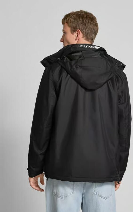 Helly Hansen jack met labelprint model 'DUBLINER'