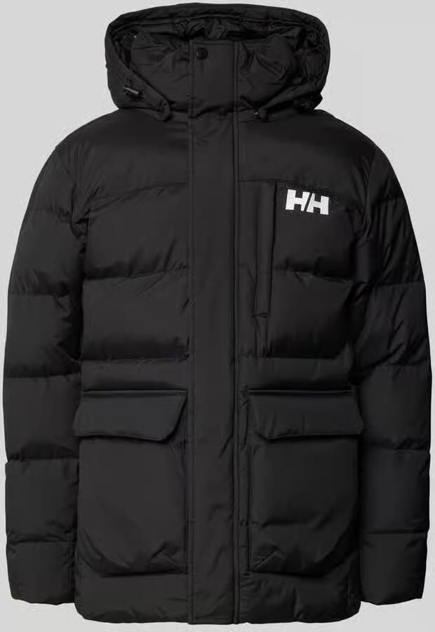 Helly Hansen parka met logo en klepzakken model 'VARDO'