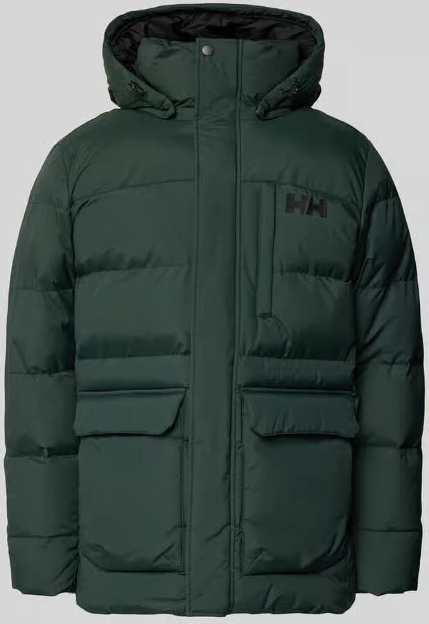 Helly Hansen parka met logo en klepzakken model 'VARDO'