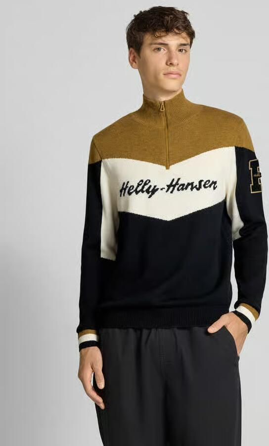 Helly Hansen Slim Fit Troyer in breilook model 'Apres' - Foto 2
