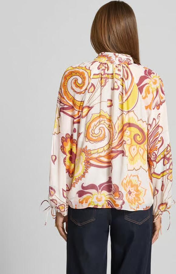 Herzensangelegenheit Blouseshirt met opstaande kraag