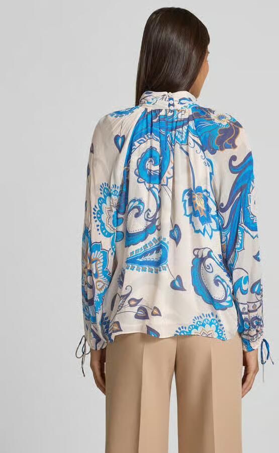 HERZENS Blouseshirt met opstaande kraag - Foto 1