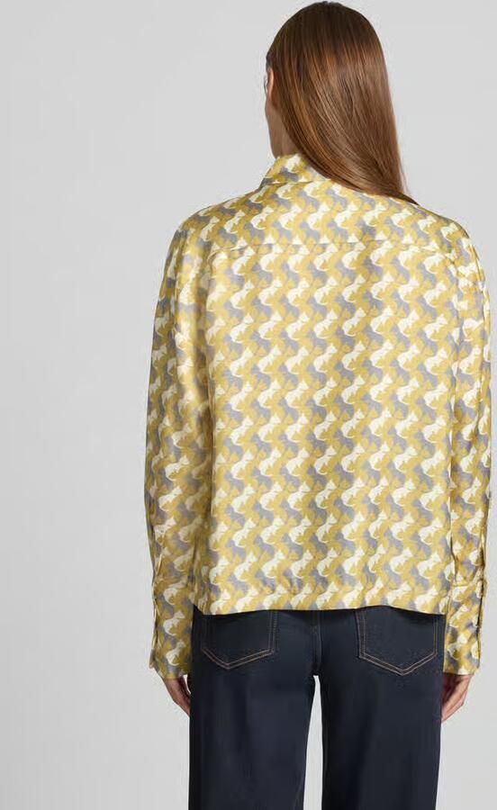 Herzensangelegenheit Blouseshirt met korte knoopsluiting