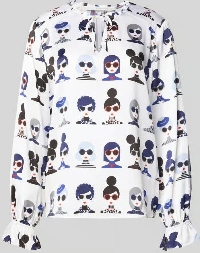 Herzensangelegenheit Blouseshirt van zijdemix - Foto 2