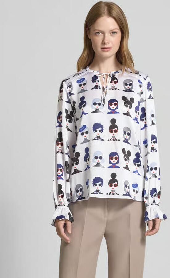 Herzensangelegenheit Blouseshirt van zijdemix - Foto 3