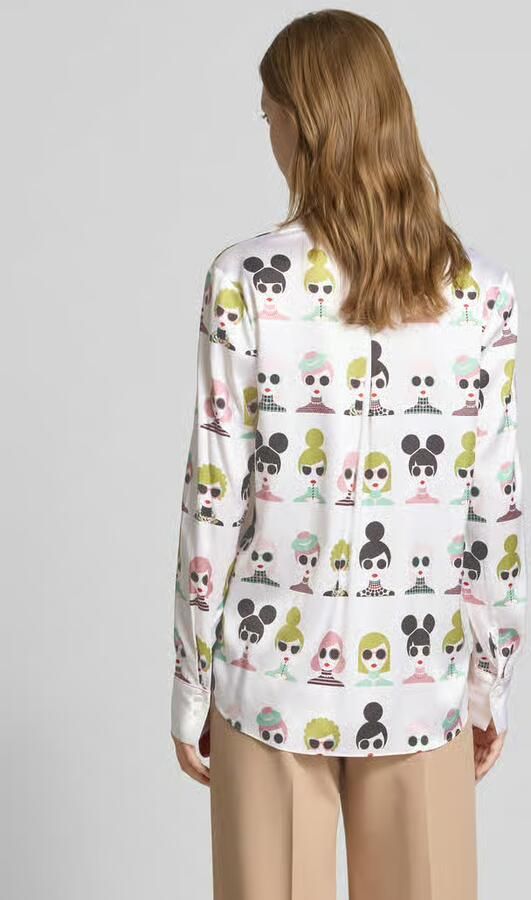 Herzensangelegenheit Blouseshirt van zijdemix