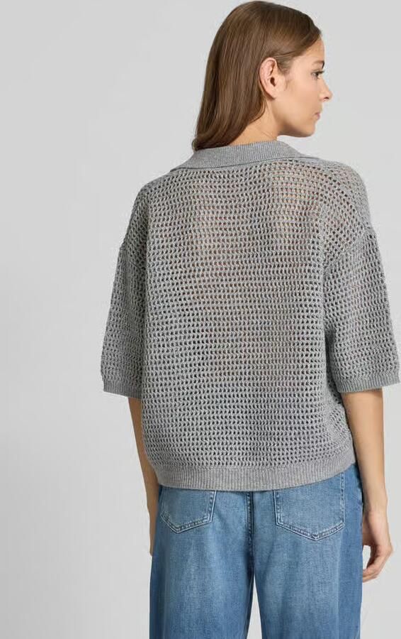 Herzensangelegenheit Gebreide pullover met borstzak