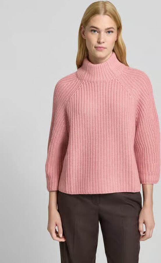 HERZENS Gebreide pullover van een mix van wol en kasjmier - Foto 2