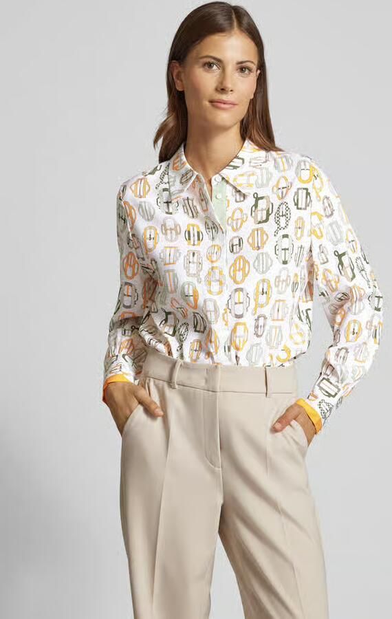 Herzensangelegenheit Overhemdblouse met knoopsluiting - Foto 3
