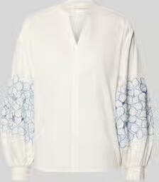 HERZENS regular fit blouse met stitchings