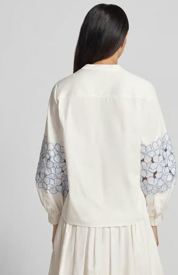 HERZENS regular fit blouse met stitchings - Foto 2
