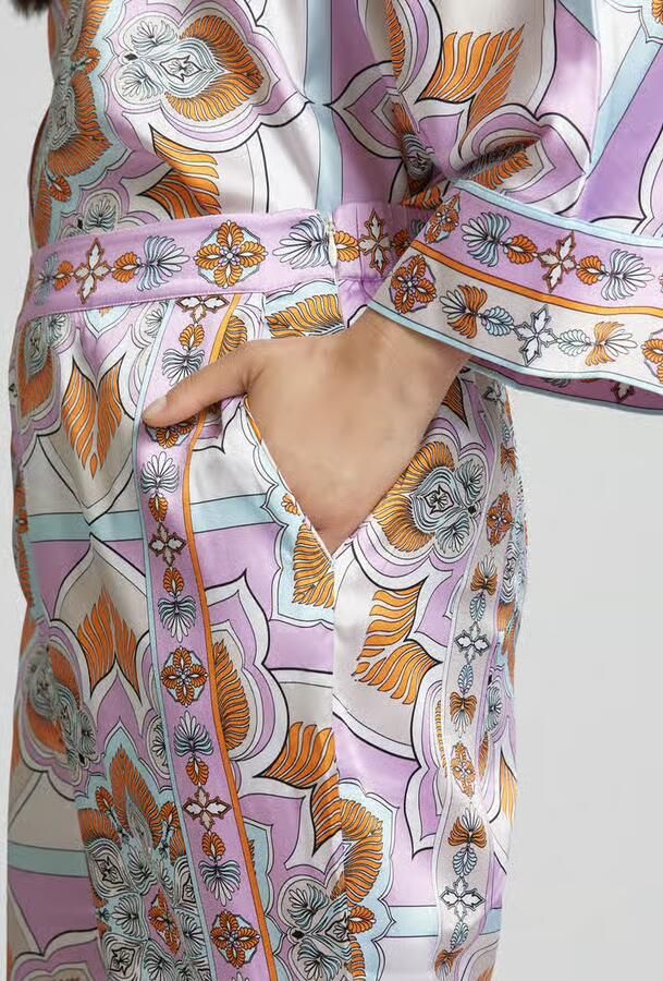 Herzensangelegenheit Relaxed fit stoffen broek met elastische band