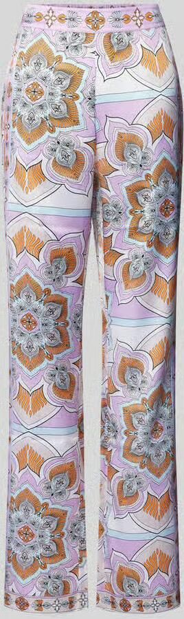 Herzensangelegenheit Relaxed fit stoffen broek met elastische band - Foto 4