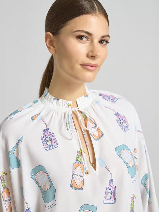 HERZENS regular fit cardigan van zijdemix in tricotlook