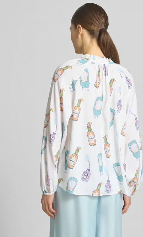 HERZENS regular fit cardigan van zijdemix in tricotlook - Foto 3