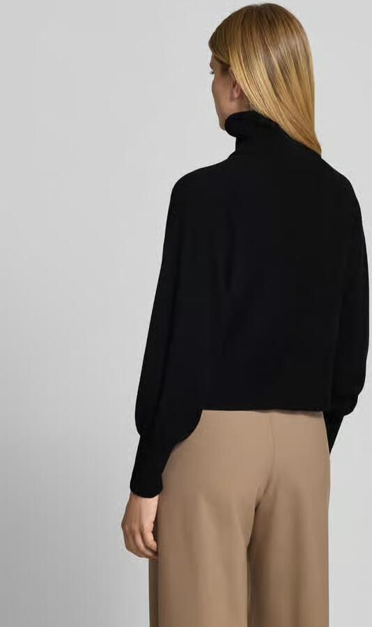 HERZENS Regular fit pullover van wolmix met kasjmier-aandeel