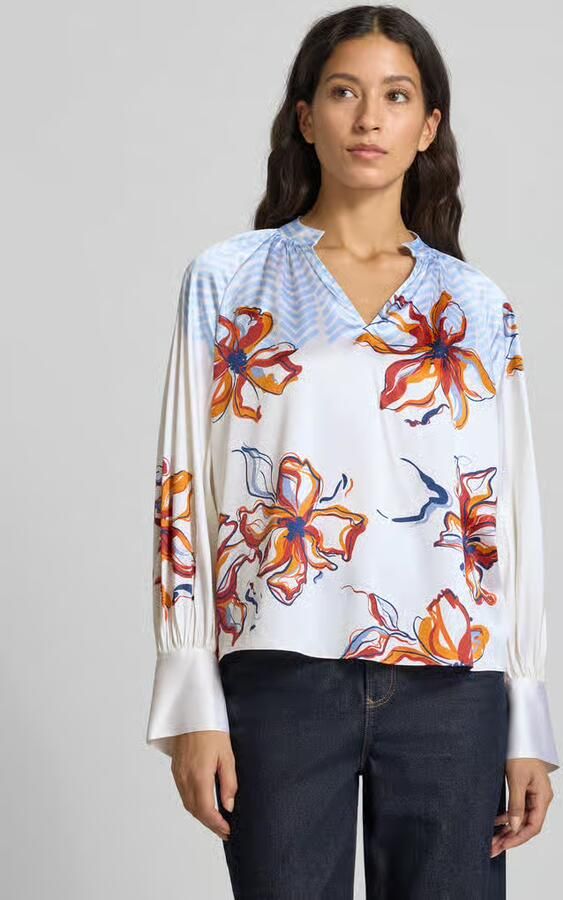 Herzensangelegenheit Regular fit blouse met tuniekkraag - Foto 2