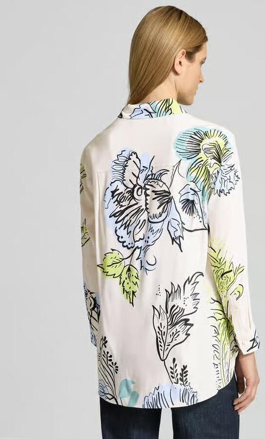 HERZENS Relaxed fit Blouse in All-over look - Foto 3