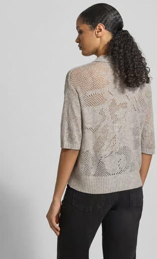 HERZENS relaxed fit pullover van escorial-wolmix met kasjmiermix - Foto 2