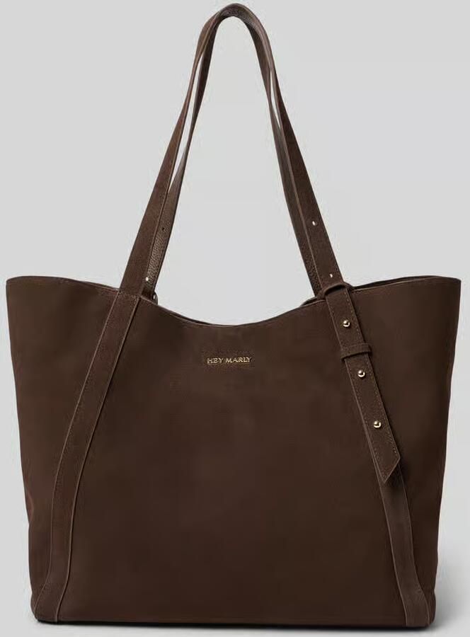 Hey Marly Handtas schoudertas van kalfsleer met labeldetail model 'Pretty Wonder' - Foto 2