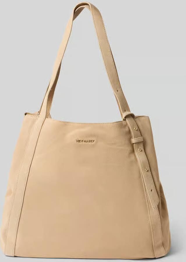 Hey Marly Handtas schoudertas van kalfsleer model 'Pretty Wonder Suede L' - Foto 2