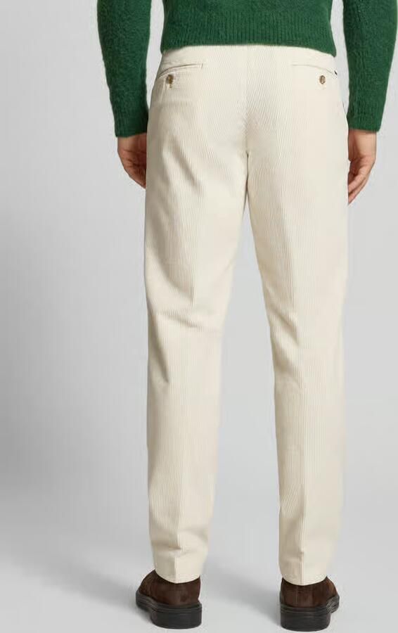 Hiltl Corduroy broek met achterzakken model 'PARMA'