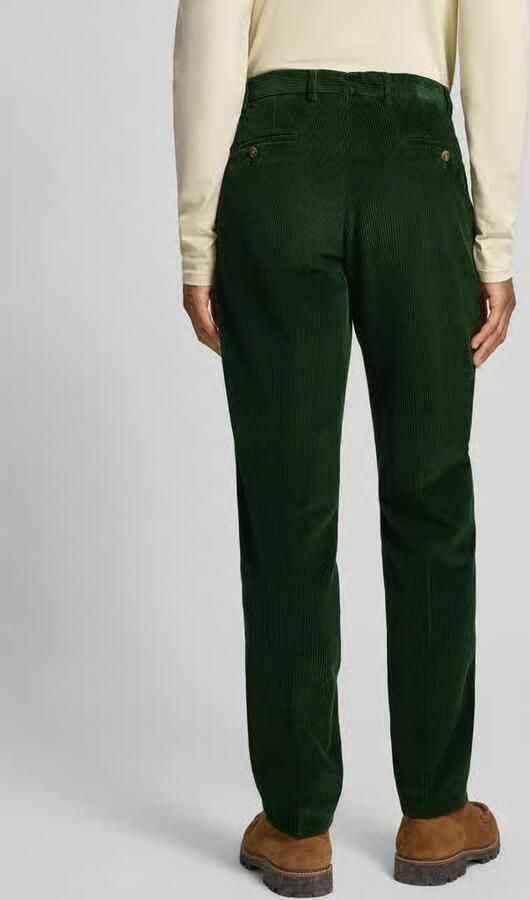 Hiltl Regular fit corduroy broek met zijzakken model 'PARMA'