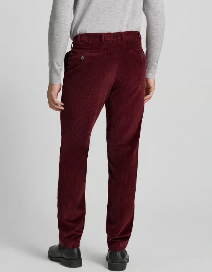 Hiltl Corduroy broek met achterzakken model 'PARMA'