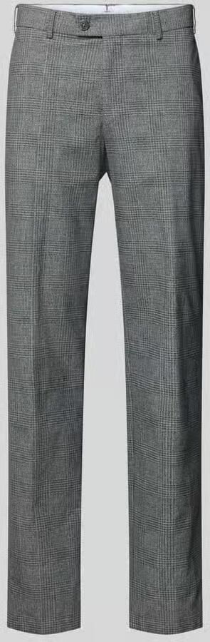 Hiltl Regular fit broek van katoenmix