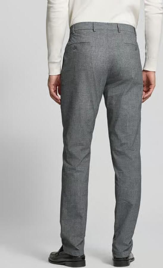 Hiltl Regular fit broek van katoenmix - Foto 3