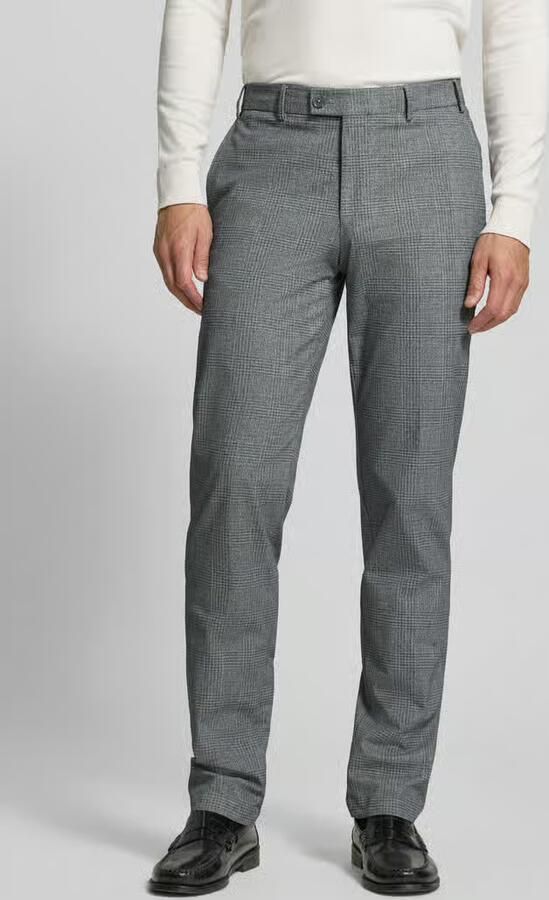 Hiltl Regular fit broek van katoenmix - Foto 2